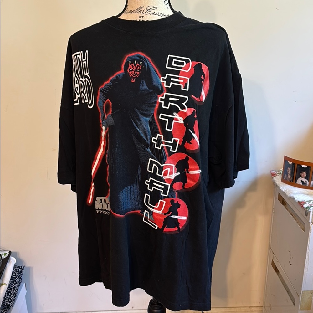 Black Graphic Star Wars T-Shirt